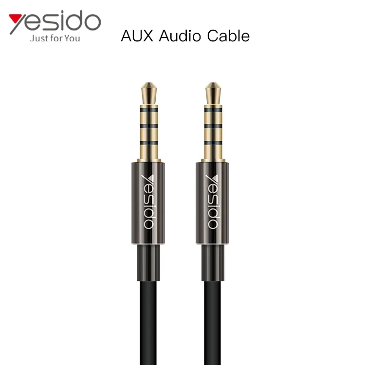 Yesido ที่ขายดีที่สุดออดี้เพลงอินเตอร์เฟซ3.5มิลลิเมตรเสียง Aux สาย Aux Cabel หูฟัง3.5มิลลิเมตร Usb Aux สายรถ