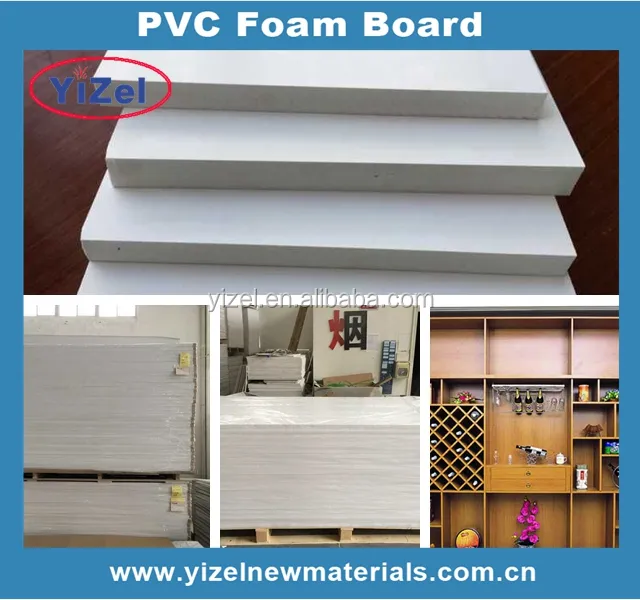 PVC Bahan komacel pvc foam sheet