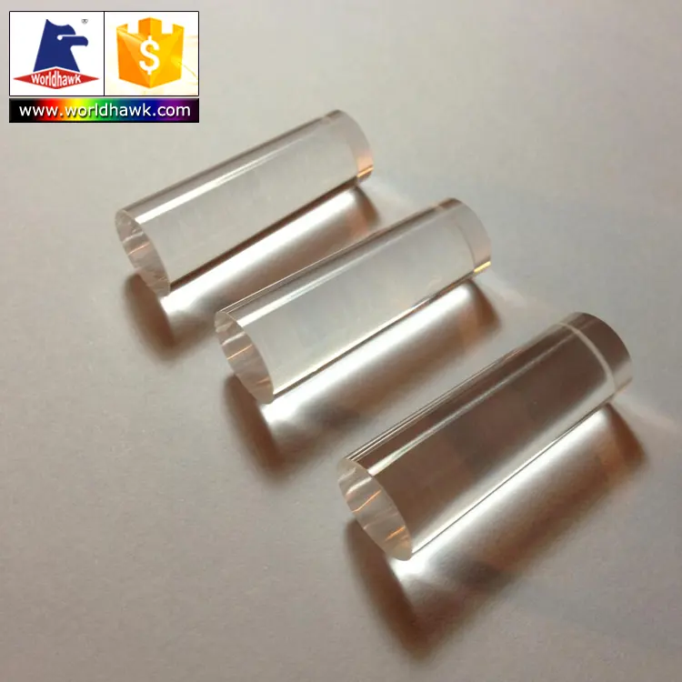 High Quality Optical Grade Sapphire Crystal Tube Pipe Lens