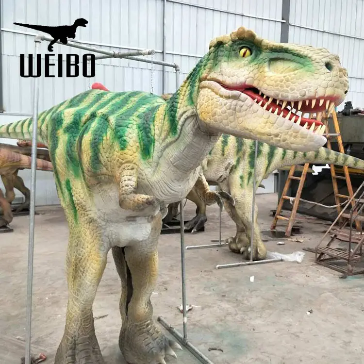 Костюм роботизированного динозавра t rex со скрытыми ногами
