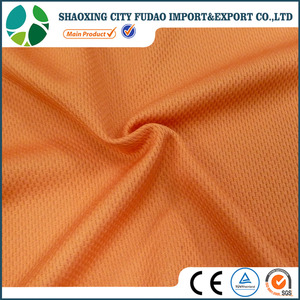 双面孔眼面料针织运动服100% 涤纶运动面料2023品牌批发新设计 - Product Image 3