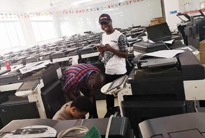 Kualitas Tinggi Harga Rendah Mesin Printer Mesin Copiers Tangan Kedua Konica Minolta Bizhub C220 280 C360