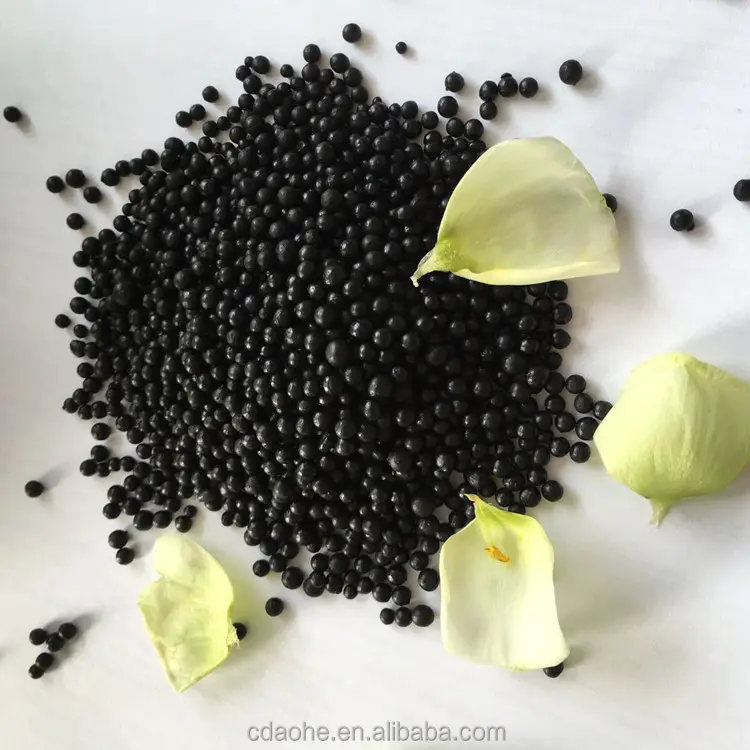 AOHE उच्च चमकदार बारीक सक्रिय जैविक खाद Humic एसिड + नाइट्रोजन एन