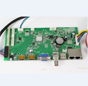 OEM de fábrica tft lcd Placa de controlador pcba con VGA AV DVI HDMI interfaces para pantallas lcd de tft