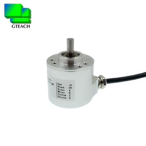 360 xung kỹ thuật số tachometer 38mm bên ngoài Dia. Solid trục 6mm mã hóa gia tăng - Product Image 2