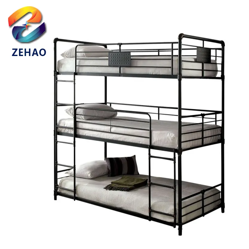 literas de 3 individual triple bunk bed 3 layers