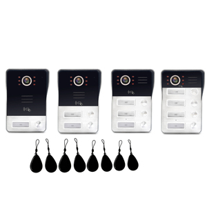 Zhuhai Morning <strong>Multi</strong> Family Doorbell Ip65 Waterproof <strong>Multi</strong> Apartment <strong>Video</strong> <strong>Intercom</strong> <strong>System</strong> - Product Image 1