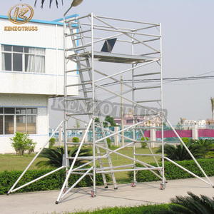 Factory Aluminum Material <strong>Scaffold</strong> with Plywood Plank