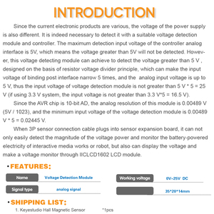 Keyes tudio Spannungs sensor für Arduino für Micro bit