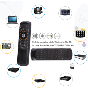 X6 USB 2.4GHz Mini Wireless Backlit <strong>Keyboard</strong> / Air Mouse <strong>Remote</strong> <strong>Control</strong> for PC Android TV - Product Image 3