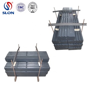 Hoge Chroom Cr26 Terx Pegson XH320 XH428 XH1412 IP1313 IP1316 Impact Crusher Onderdelen Blow Bar - Product Image 6