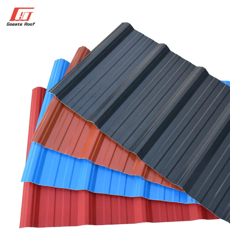 PVC屋根タイル建築材料段ボール屋根中国サプライヤー