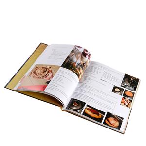 免费样品精装定制便宜的彩色厨师书籍印刷 - Product Image 6