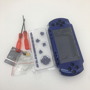 Full Housing Repair Mod Case + Buttons ReplacementためSony PSP 1000 Console Housing Shell Royalブルー