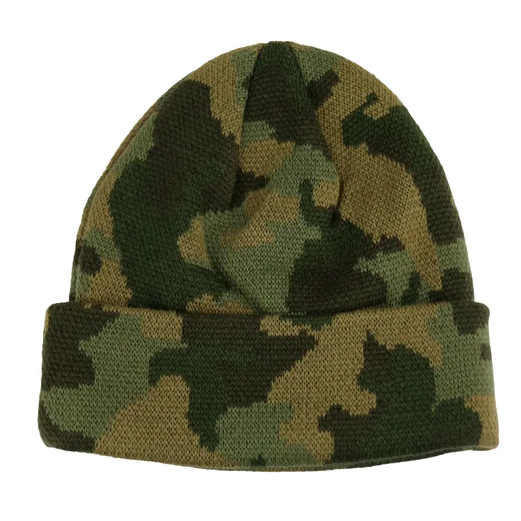 Bonnet de Camouflage d'hiver unisexe, sur mesure, Offre Spéciale authentique, bonnet d'hiver en tricot, bonnet gorros