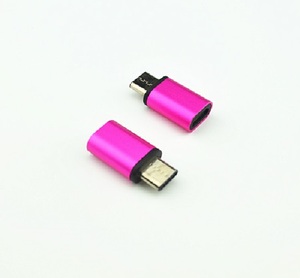 Micro USB 3.1 适配器男性到 USB Type C 女性适配器数据同步充电适配器 - Product Image 3