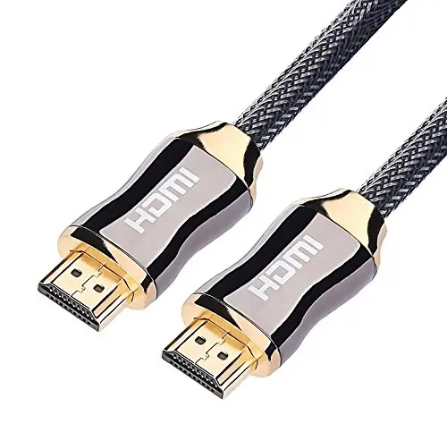 Konektor emas 8K kabel HDMI mendukung 1080p 2160p 4K * 2K