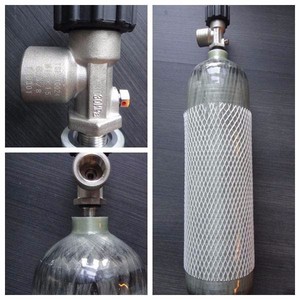 CE Sertifikalı TR Standart Ihracat Fransa 3L/6.8L/9L Karbon Fiber Tankı
