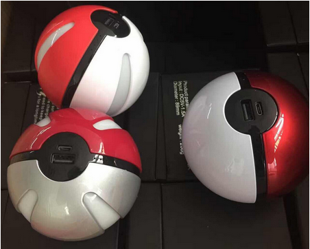 poke ball power bank 3rd generation Christmas gift