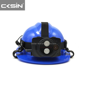 CKSIN giyilebilir Video kaydedici 4G Wifi GPS HD kask kamera, <span class=keywords><strong>LED</strong></span> ışık Android sistemi