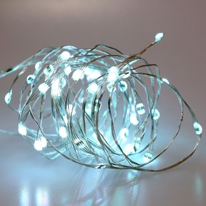 Guirnalda de luces LED alimentada por USB/ca con temporizador, Control remoto regulable, cable de cobre multicolor de 16 pies y 50 LED para Navidad - Product Image 4