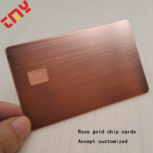OEM热卖哑光黑色空白金属Visa信用卡磁条 - Product Image 4