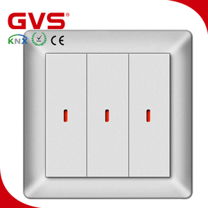 Plastik Mekanik Push Button/<span class=keywords><strong>Switch</strong></span>-1gang (<span class=keywords><strong>KNX</strong></span>/EIB Akıllı Ev ve Bina Kontrol Sistemi) - Product Image 5