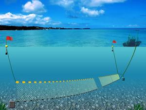ไนลอนสุทธิฟิลิปปินส์,70D 2 ตกปลาสุทธิสำหรับ trawling - Product Image 6