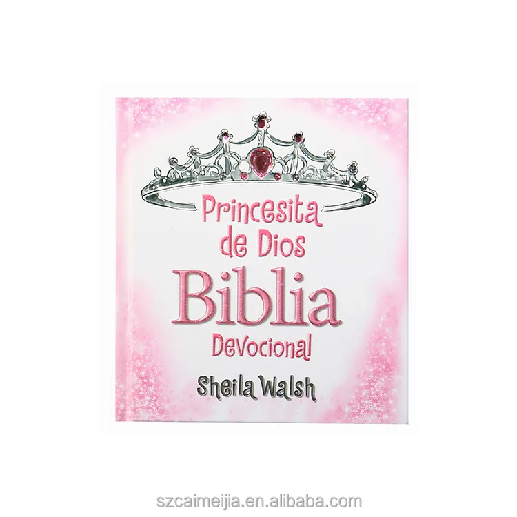 Couverture de bible pour enfants, imprimée en espagnol