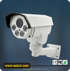 yeni ürün gece görüş cctv kamera 1080p full hd analog TVI pan tilt zoom ir mermi ptz kamera <span class=keywords><strong>10x</strong></span> zoom