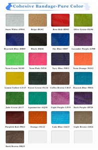 Free Sample First Aid Vet Wrap Non Wovencolored Elastic Self Adhesive Bandage <strong>Injection</strong> & Puncture Instrument Natural Latex