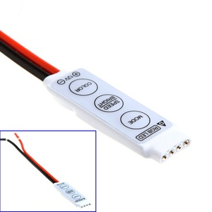 12V 6A 3 ключа Мини RGB LED контроллер 3 ключа цвета RGB LED контроллер регулировка яркости LED светильник Диммер для 3528 5050 светодиодные ленты - Product Image 4