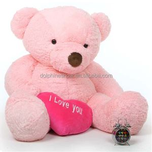 Giant <strong>White</strong> Teddy <strong>Bear</strong> 200cm Plush <strong>Toy</strong> With Red Heart <strong>Big</strong> Stuffed Soft Plush Valentine Huge Teddy <strong>Bear</strong>