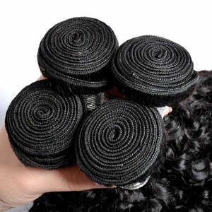 Modern gösteri saç ürünleri fabrika toptan fiyat sapıkça kıvırcık insan saçı demetleri 10 ~ 30 inç gemi hazır - Product Image 4