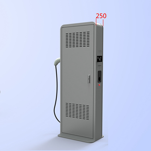 חיצוני חשמלי רכב טעינה תחנות עם 43 אינץ LCD פרסום מסך