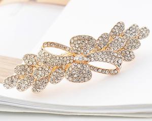 KBFJ002 son moda tokalarım Rhinestone arıtma papyon tokalarım - Product Image 5