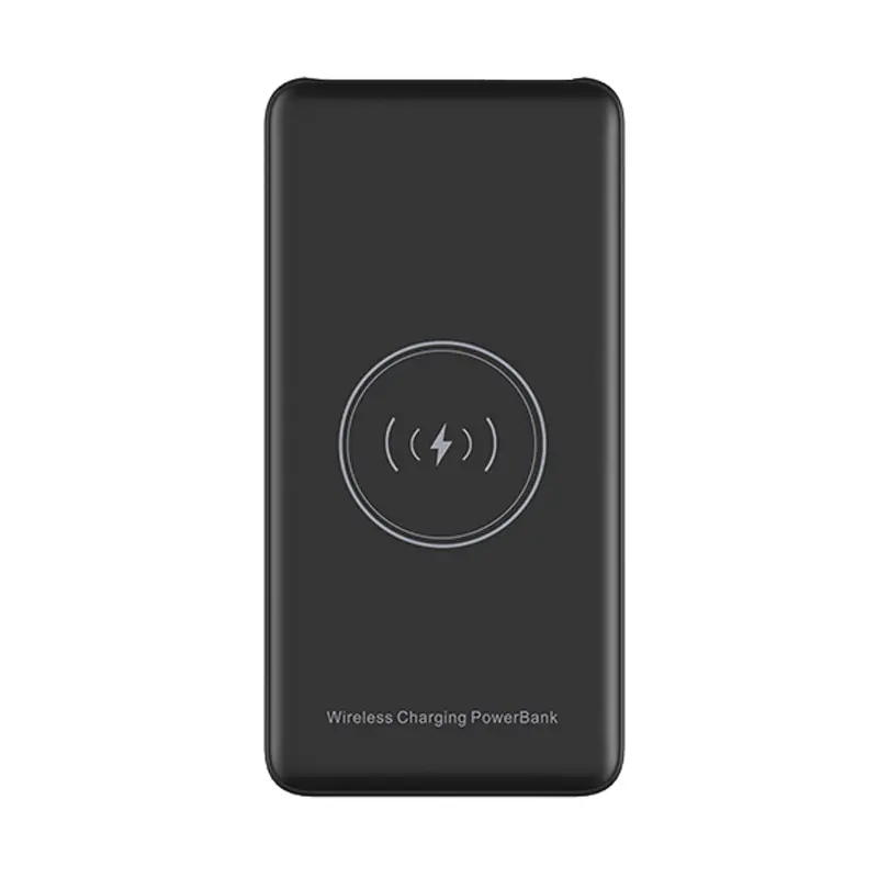 10000 mAh Power Bank Qi Wireless USB ภายนอกแบตเตอรี่ชาร์จแบบพกพาเครื่องชาร์จ PD QC quick charge function