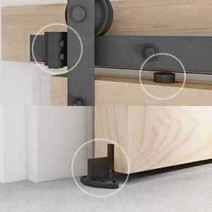 High Quality Indoor Sliding Barn Door Hardware / Sliding Door System