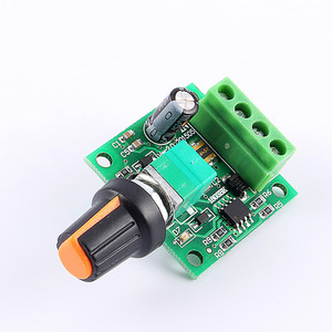 ミニチュアPWMスピードコントローラーDC1.8-12V DCモーター0 ~ 100% 調整可能ドライブモジュール入力2A PWM DCモータースピードレギュレーター - Product Image 3