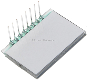 Módulo Lcd positivo TN Pantalla LCD de 2 dígitos y 7 segmentos para temperatura y humedad