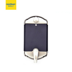 Ordson-cerradura digital inteligente con pantalla táctil, lector de tarjetas independiente con llave mecánica para puerta de metal y madera