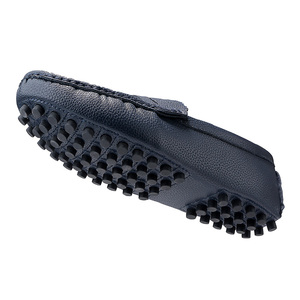 Moda tasarım özel el yapımı erkekler deri mokasen mokasen üzerinde kayma rahat ayakkabılar büyük boy mikrofiber deri ayakkabı - Product Image 5