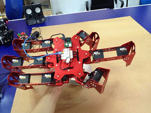 18 DOF sei zampe allume lega esapode ragno <span class=keywords><strong>robot</strong></span> telaio <span class=keywords><strong>kit</strong></span> fai da te di <span class=keywords><strong>arduino</strong></span>