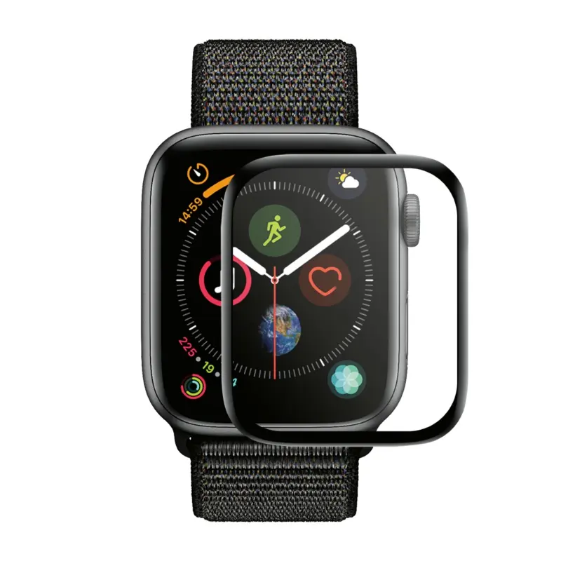 Хит продаж, защита экрана часов 3D 9h для iwatchs 40 мм/44 мм, закаленное стекло для Apple Watch series 4 5 6