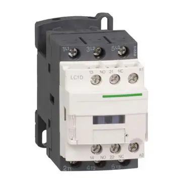 Contactor 3P NO NC LC1D12BD 24VDC LC1D12B7 24VAC LC1D12F7 110VAC LC1D12P7 230VAC LC1D12V7 400VAC AC3 25A AC3 12A motor Contactor