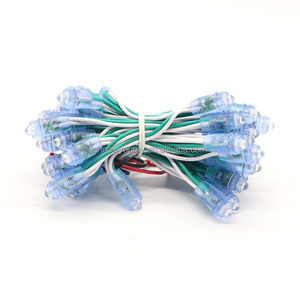 Silicone Led Pixel 9 millimetri DC12V Smd Ha Condotto il Modulo Pixel IP68 0.2W Nominale Singolo Colore - Product Image 3