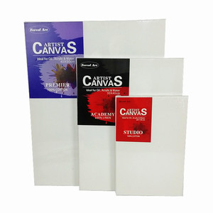 高品质白色空白定制尺寸后钉拉伸帆布30*40 - Product Image 1