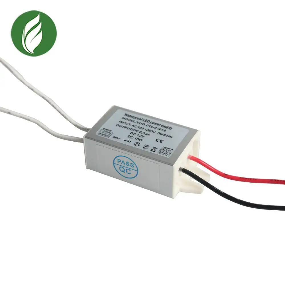 Mini fuente de alimentación led de voltaje constante, personalizable, 10w, 12vdc