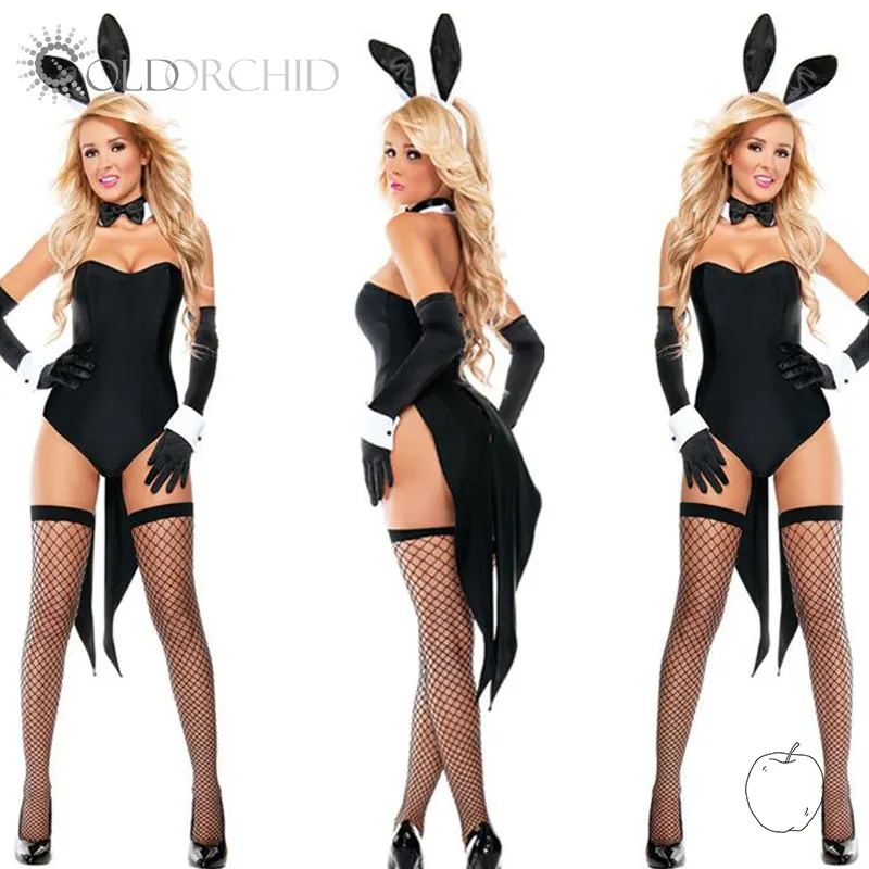 Uniforme de cosplay sexy lapin pour femmes, combinaisons, lingerie érotique, sous-vêtements, costume de cosplay