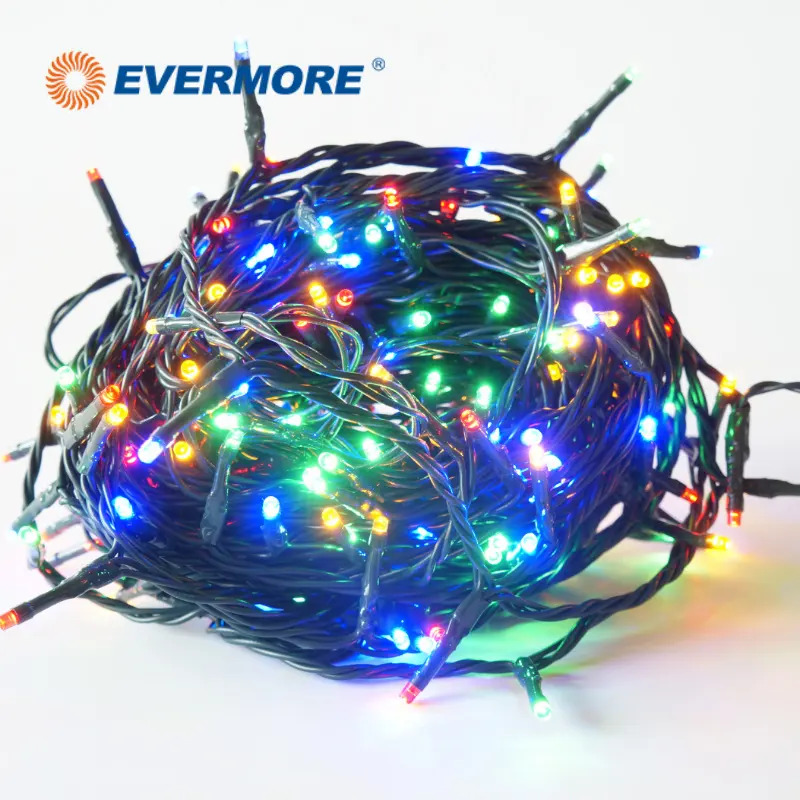 EVERMORE Vacanza Partito Decorazione Esterna 220V Di Natale di Cluster LED Luci Della Stringa Catena